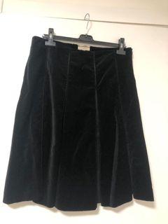 🖤 vintage velvet Burberry skirt