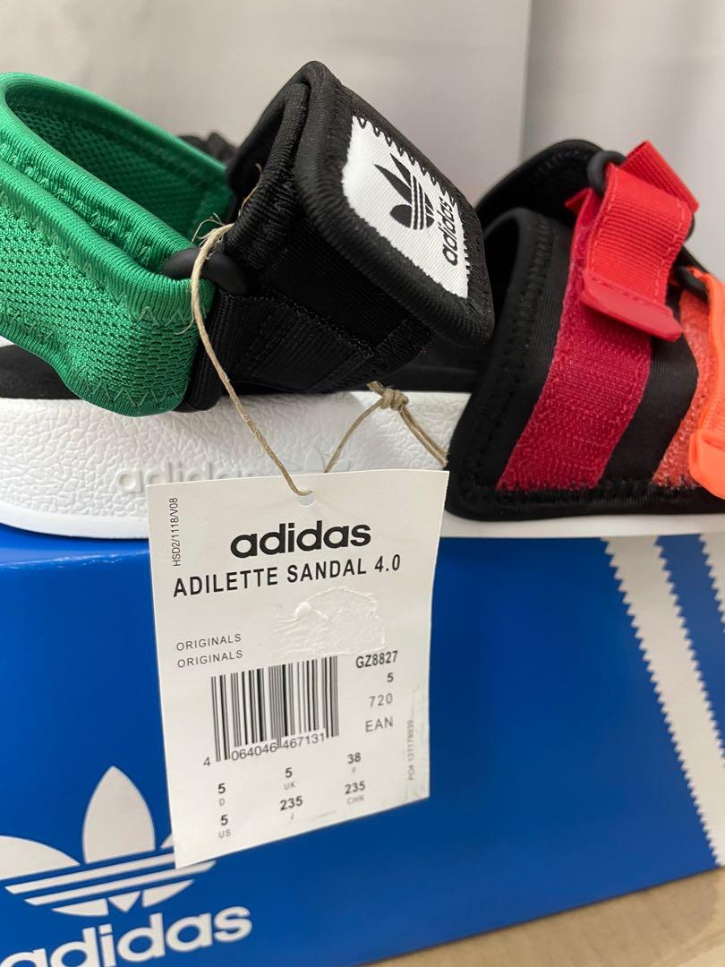 Adidas adilette clearance strappy sandals