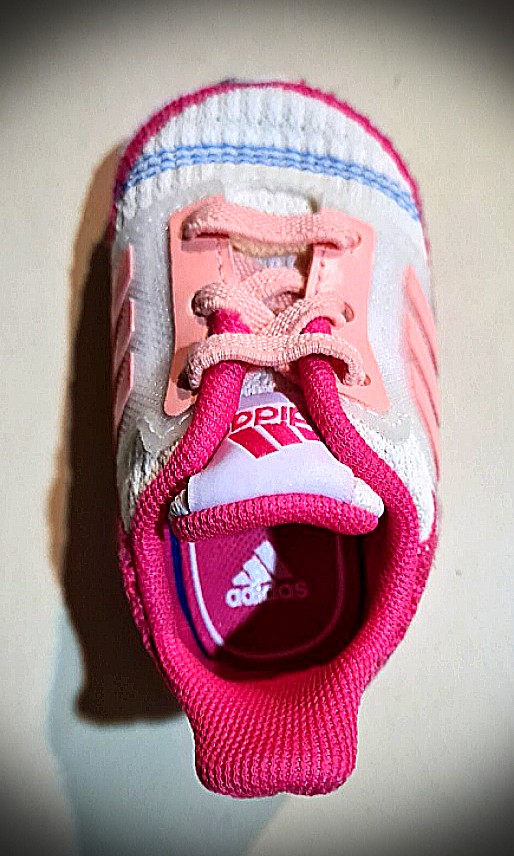 Adidas baby girl first shoes6 to 12 mths, Babies & Kids, Babies & Kids