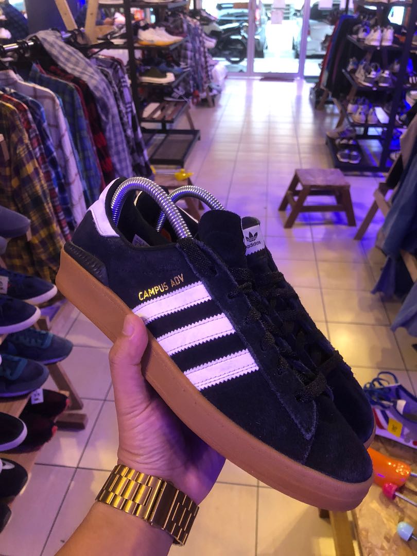Adidas campus store adv black gum