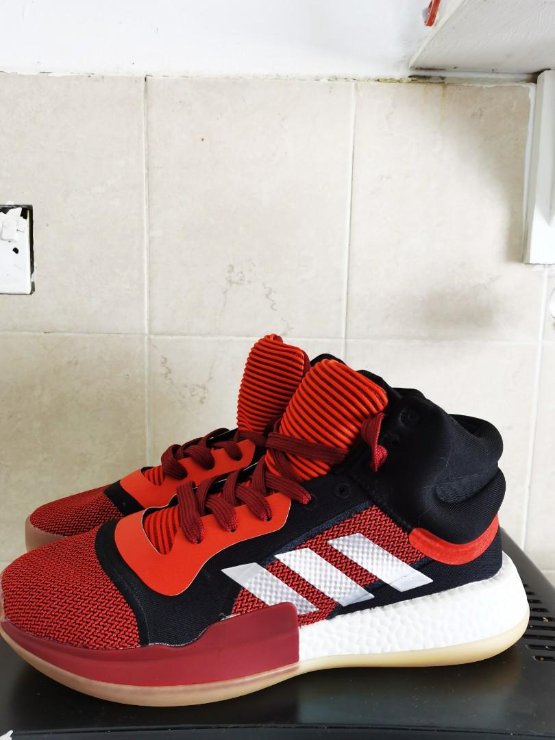 Adidas marquee hot sale boost red