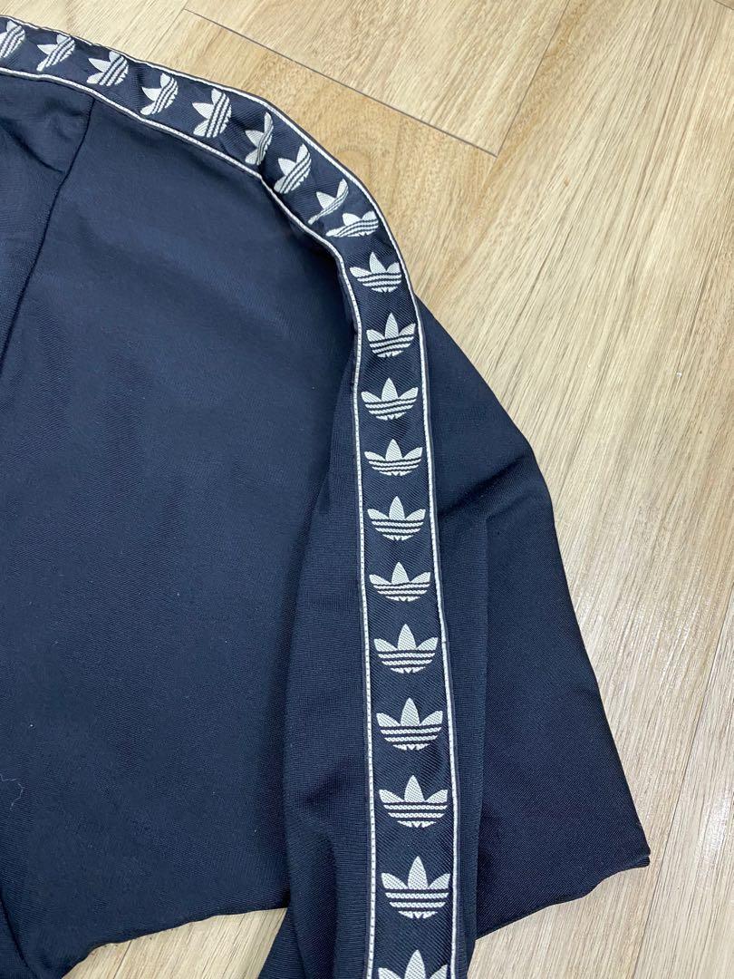 Adidas Track Jacket side tape Men s Fashion Tops Sets Hoodies