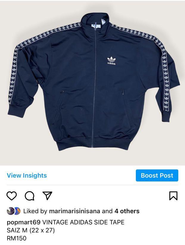 Adidas Track Jacket side tape