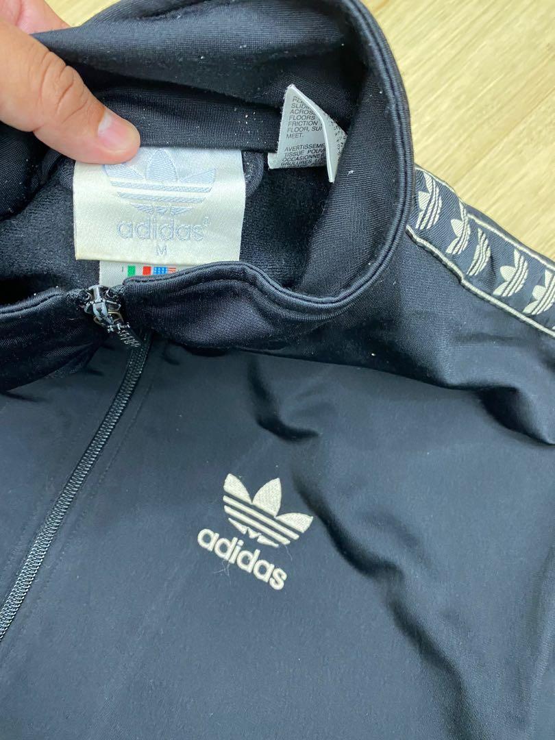 Adidas originals vintage store track jacket with taping