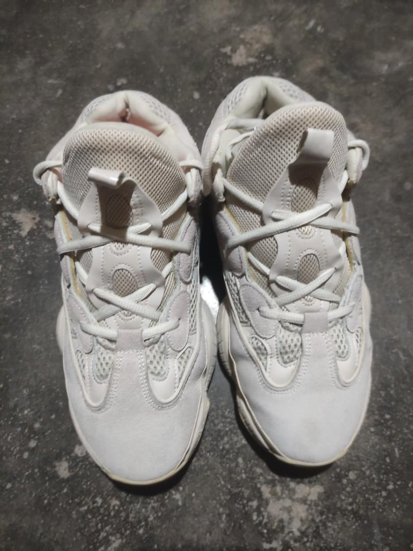 Adidas yeezy 500 bone white Fesyen Pria Sepatu Sneakers di