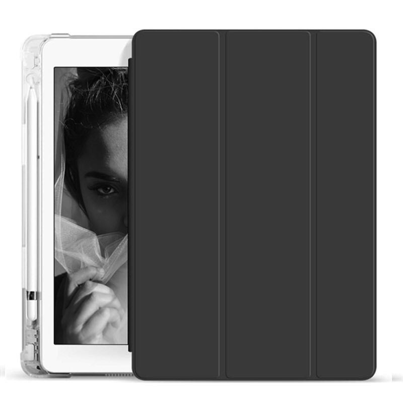 Apple iPad Air 4 Case with Apple Pencil Holder (Black), Mobile Phones