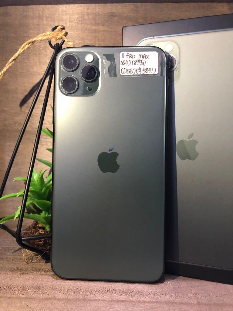 Apple Iphone 11 Pro Max 64gb Midnight Green Mobile Phones Gadgets Mobile Phones Iphone Iphone 11 Series On Carousell