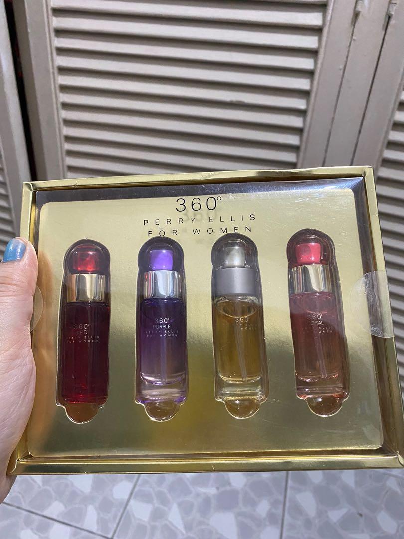 Authentic Perry Ellis For Women Gift Set, Beauty & Personal Care, Fragrance  & Deodorants On Carousell
