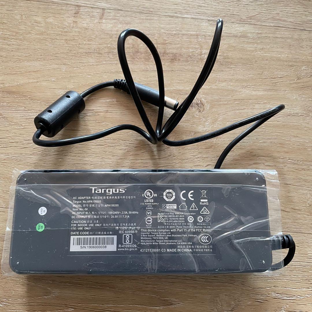 Authentic Targus Dock190 USBC Video 4K Docking Station with Power