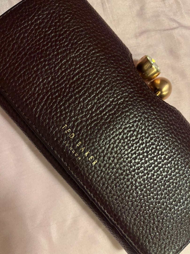 Maroon ted baker purse cheap