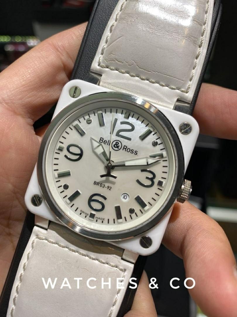 Bell and ross white ceramic cheap