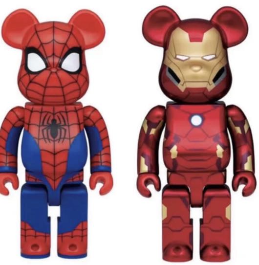BE@RBRICK 400% SPIDER-MAN CIVIL WAR