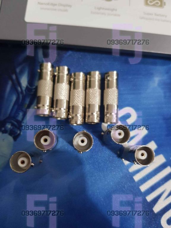 BNC Female Connector for CCTV (Category: Webcams) located in Pasig City. Submitted by fjEgangan (Listing ID 1119437274, Image 3). Description: BNC Female Connector for CCTV 💸 17.00 each 💯 Brand new 💯 Open for bulk orders to avail more discounts! Available same day delivery.. Mode of Payment: 🛵 Cash on delivery 🛵 GCash 🛵 Bank Transfer ☎️ For fast transaction, pm me or you can reach me @ 09369717276 https://www.facebook.com/marketplace/profil