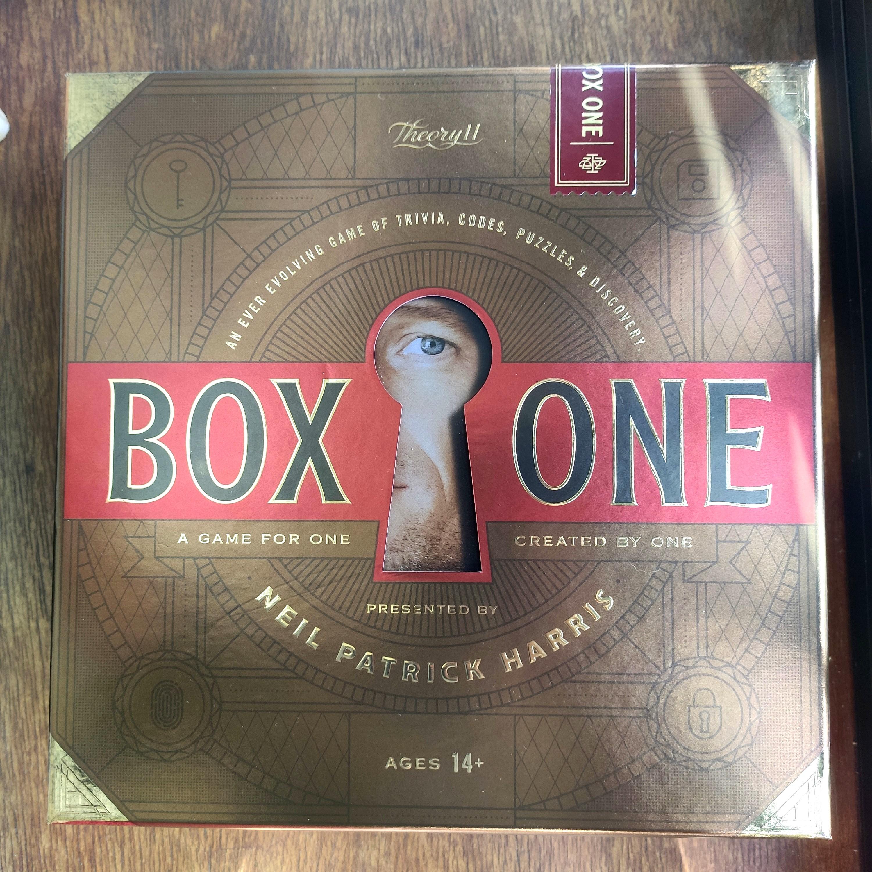 Box ONE by Neil Patrick Harris