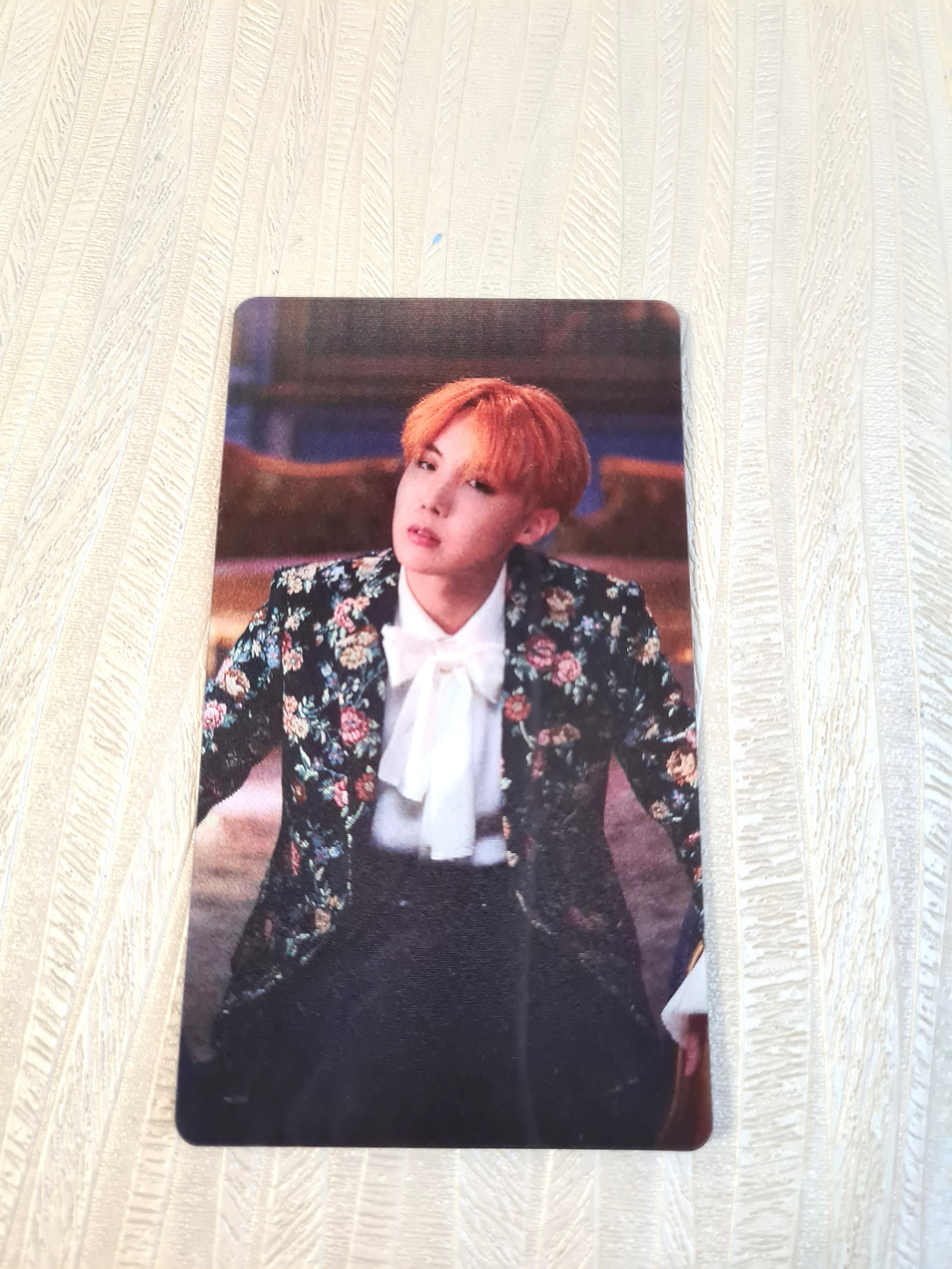 (Pending) BTS Wings Concept Book Official Lenticular Photocard J