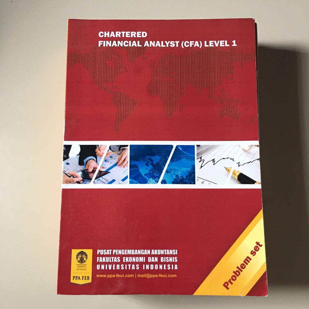 Buku cfa level 1 preparation from ppa feb ui buku alat tulis buku