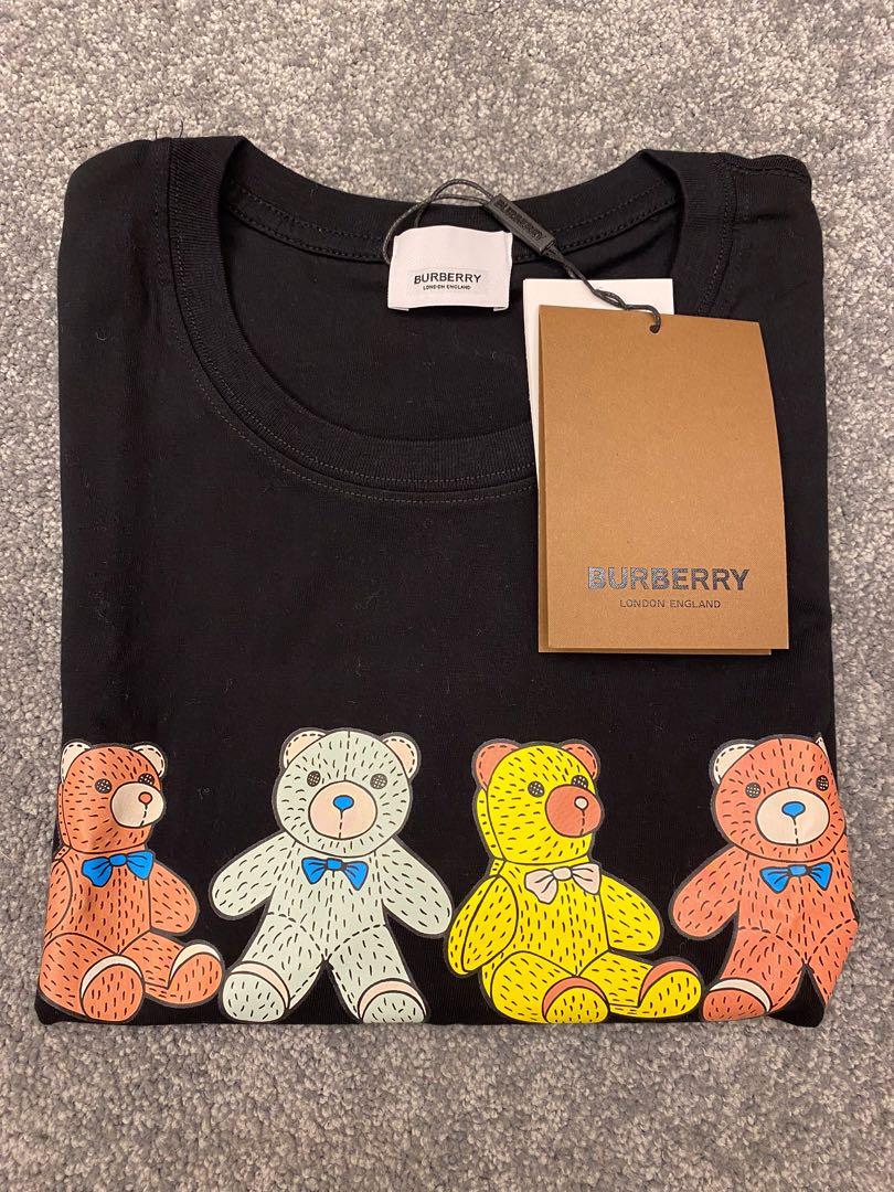 Burberry T-shirt (Bears), Women's Fashion, Tops, Shirts on Carousell
