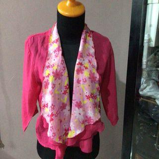 Cardigan Motif Bunga
