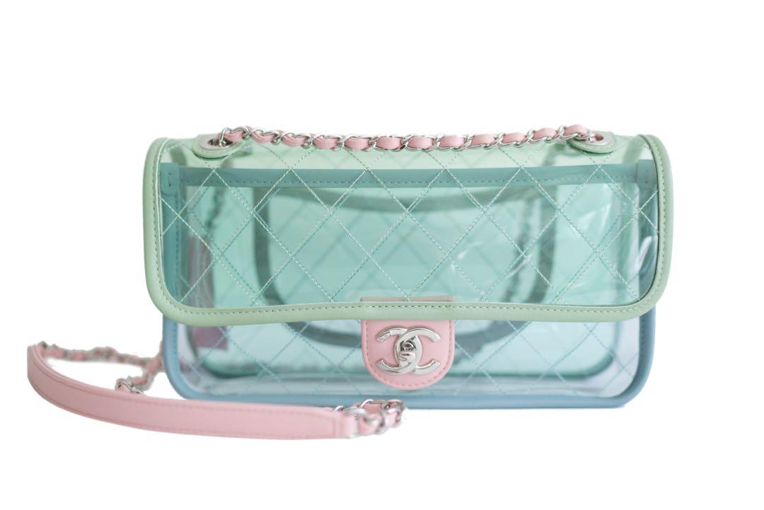 Chanel Pvc Transparent Mini Bag, Women'S Fashion, Bags & Wallets, Shoulder  Bags On Carousell