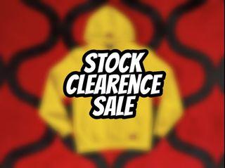 Clearence Stock Sale Sehingga rm5