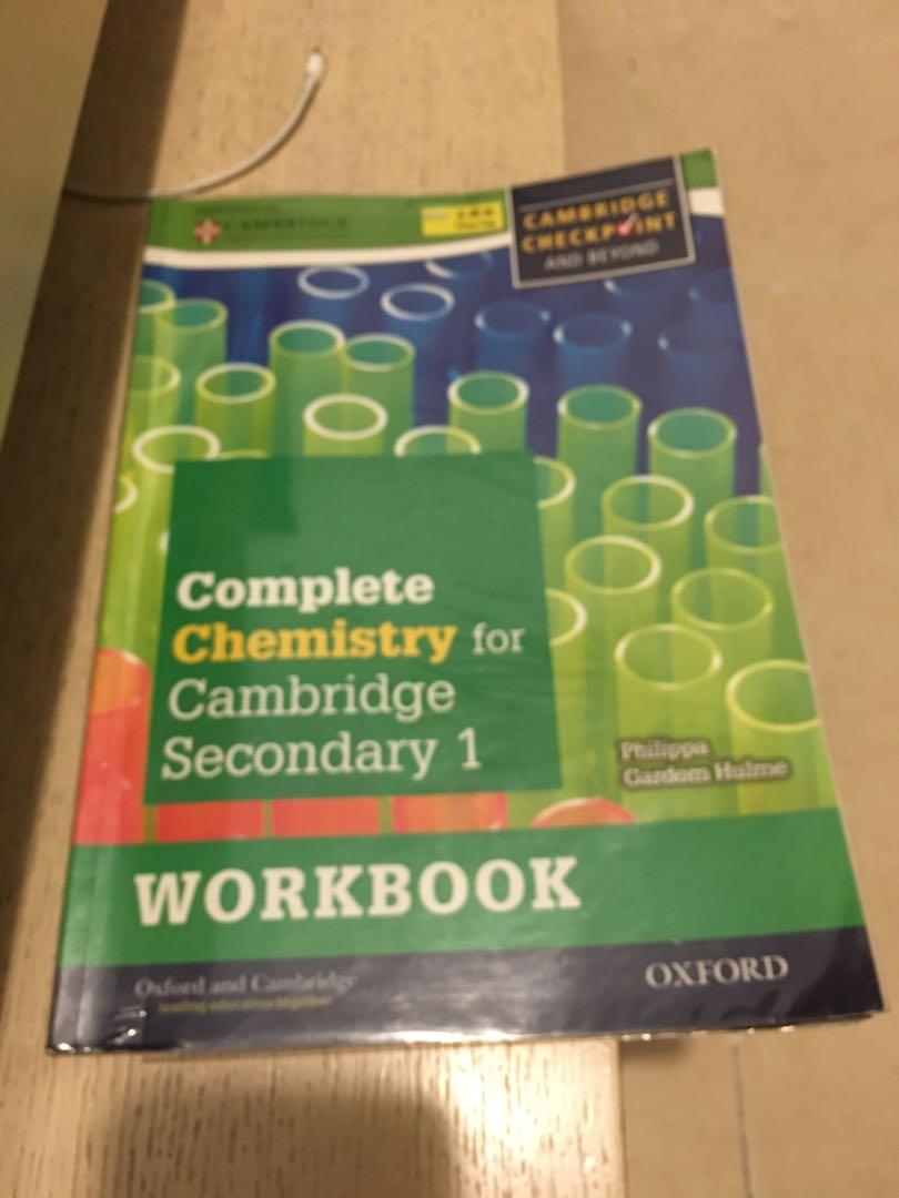 Complete Chemistry For Cambridge Secondary 1 Study Book And Workbook Complete chemistry for cambridge secondary 1 study book and workbook
