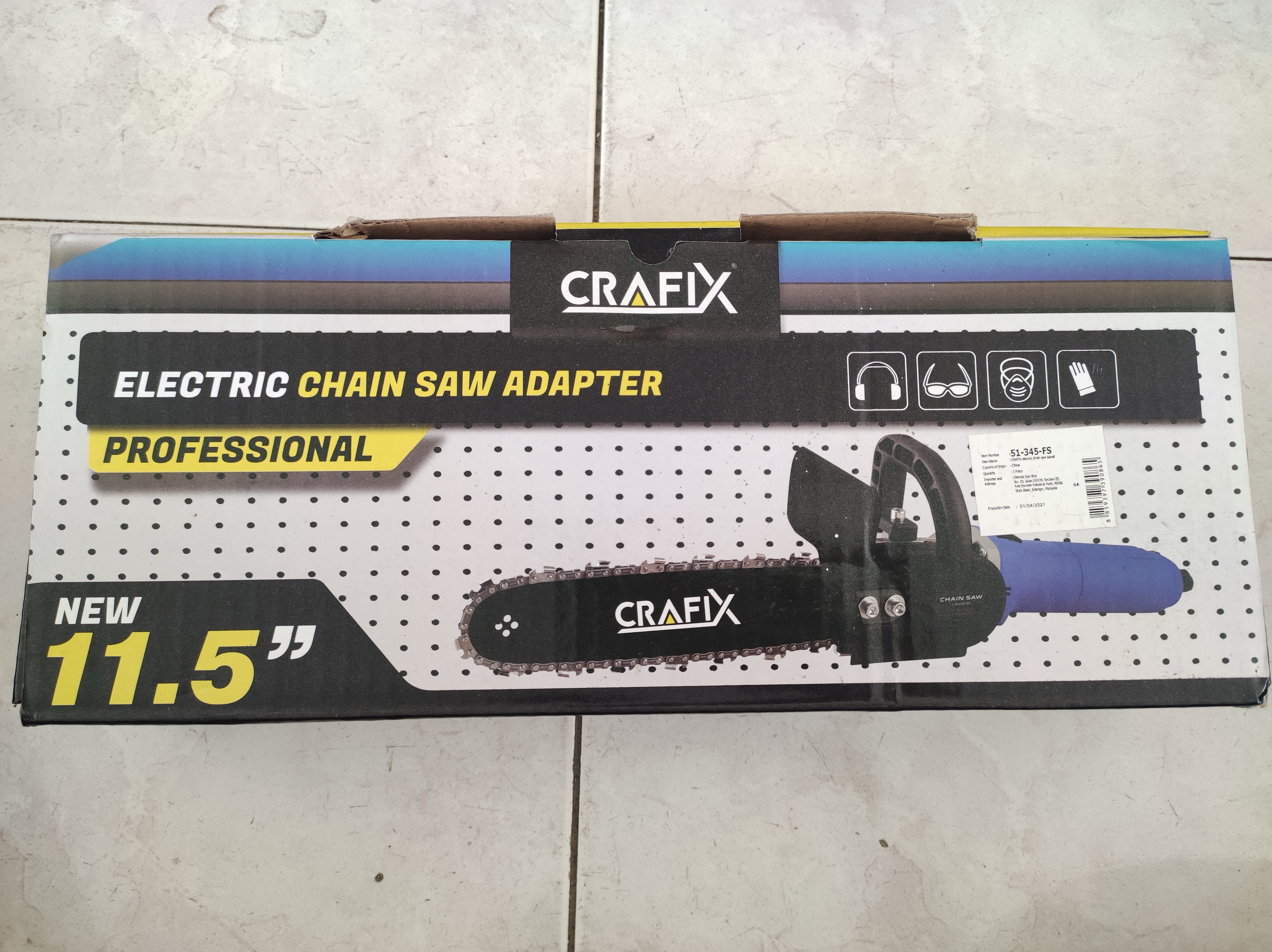 Crafix electric chainsaw hotsell