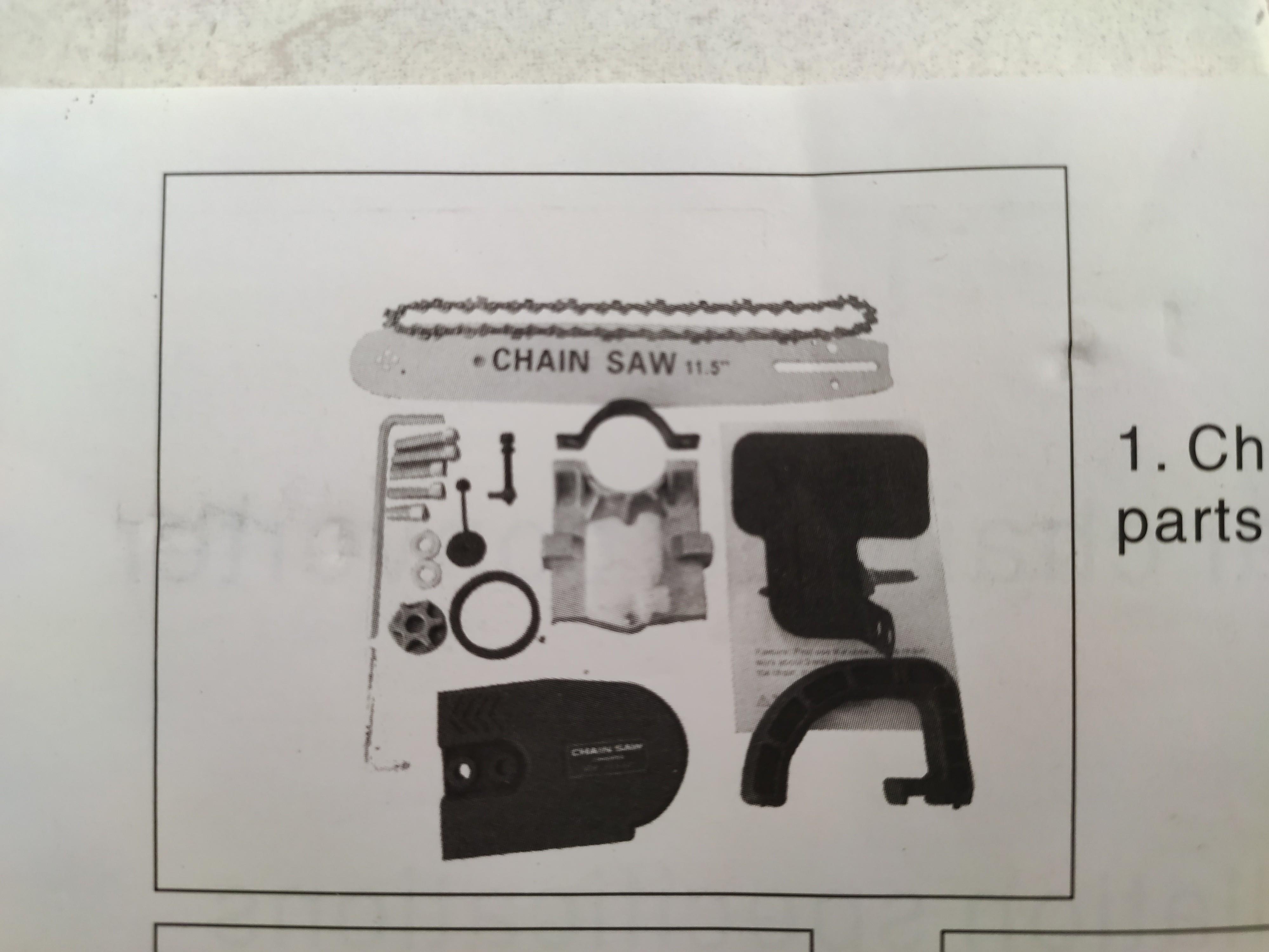 CRAFIX ELECTRIC CHAINSAW ADAPTER 11.5", TV & Home Appliances