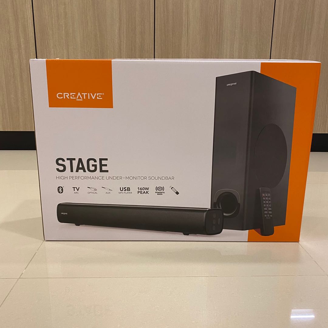 *NEW* Creative Stage Soundbar, Audio, Soundbars, Speakers & Amplifiers