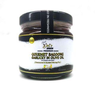 Del'z Kitchen Premium Gourmet Bagoong Garlicky in Olive Oil 120ml