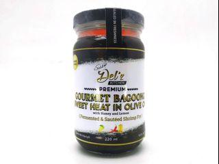 Del'z Kitchen Premium Gourmet Bagoong Sweet Heat in Olive Oil 220ml