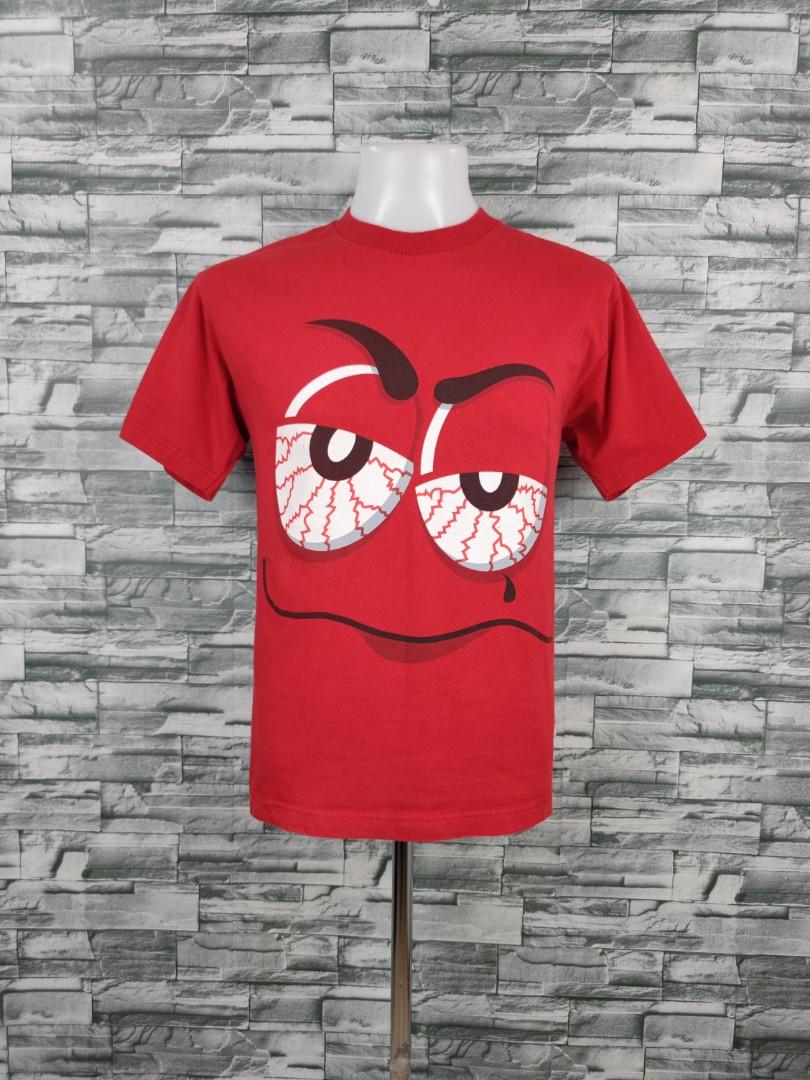 DGK Sugar High Red Shirt, Men's Fashion 