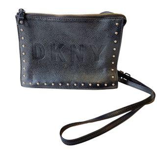 DKNY Black Leather crossbody Bag