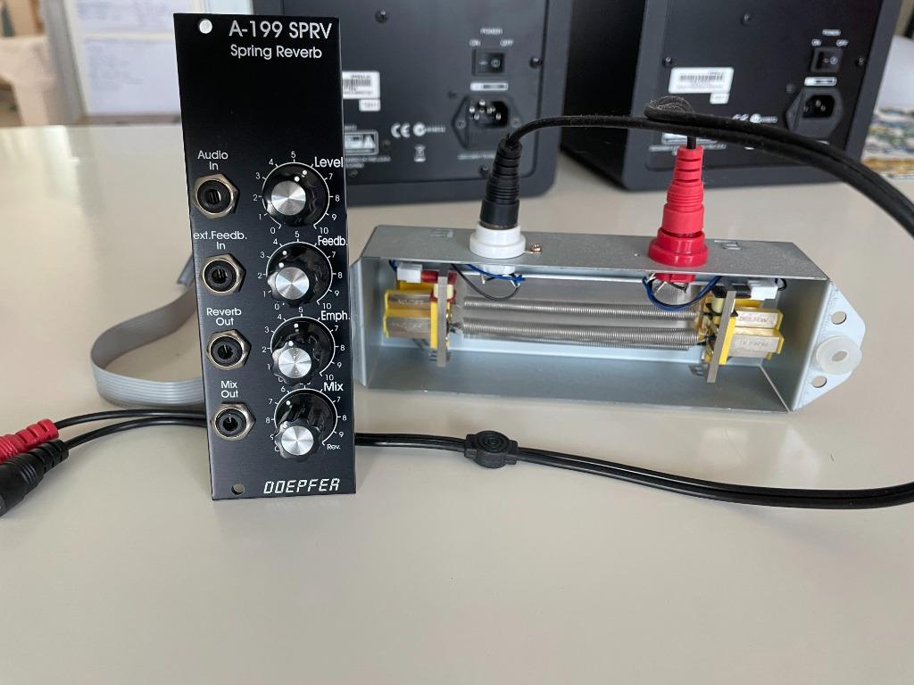Doepfer A-199 SPRV スプリングリバーブ モジュラーシンセ モジュラー
