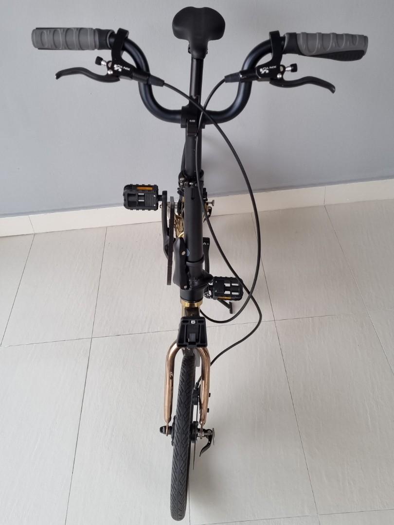 Foldable Bike with Gates Carbon Belt Drive System, Sports Equipment