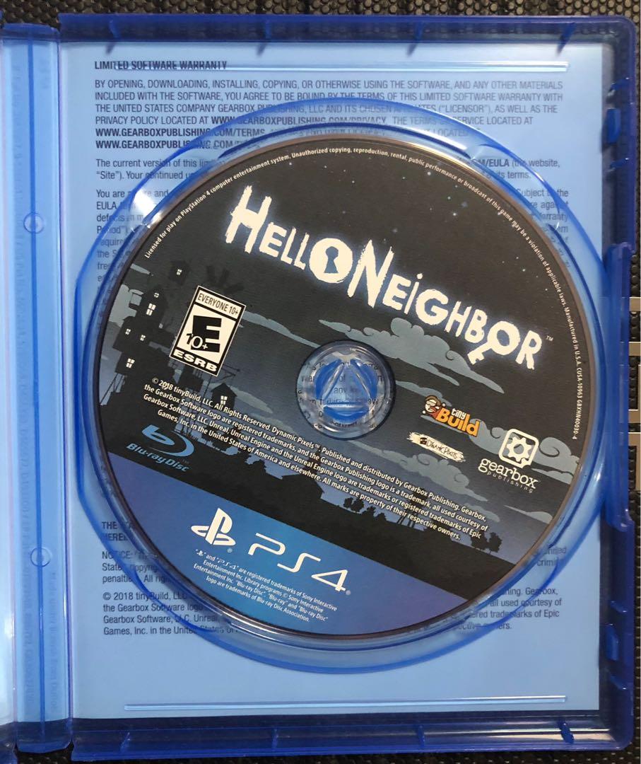 Hello Neighbor (Category: PlayStation) located in Makati City. Submitted by asdj1723 (Listing ID 1119553599, Image 3). Description: .