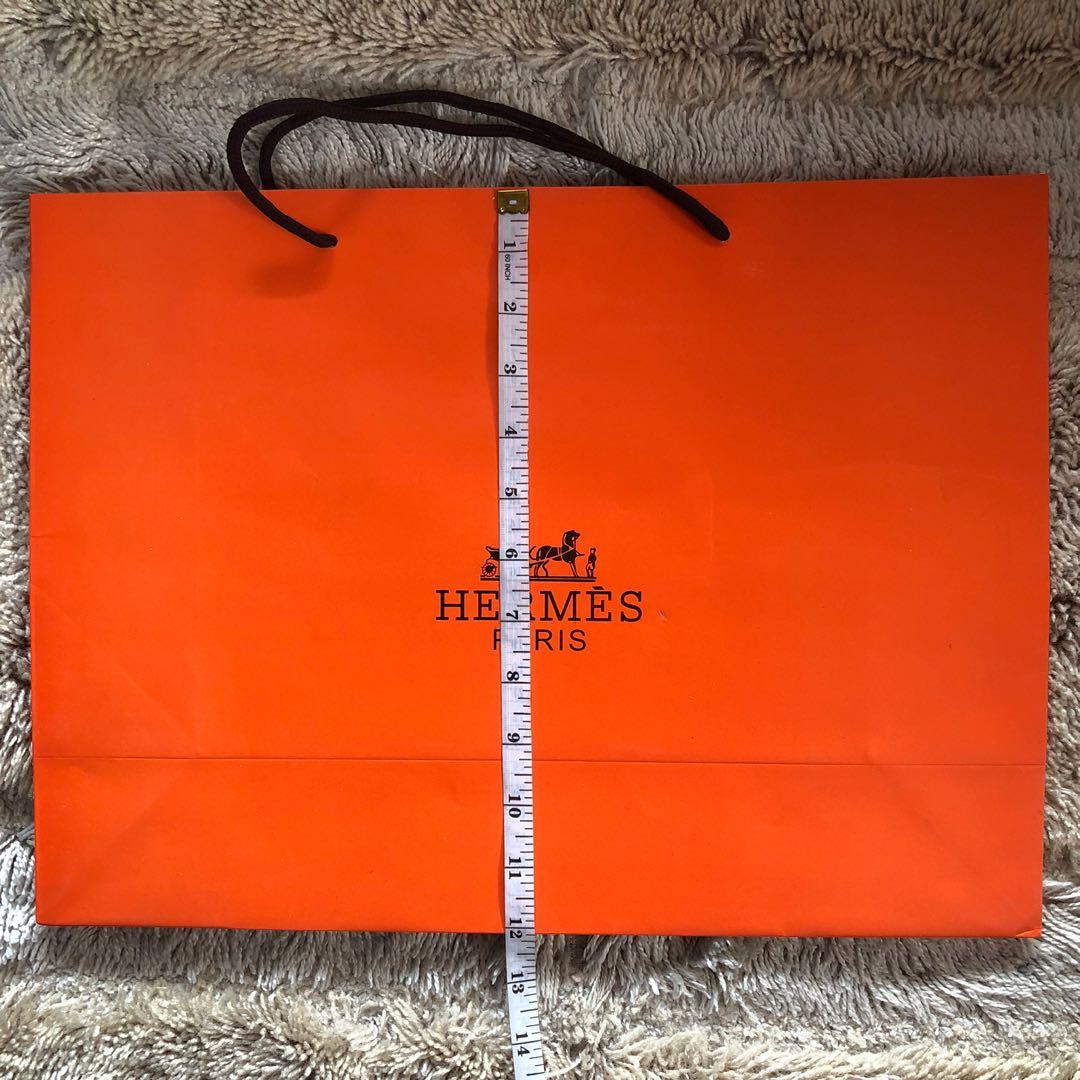 Hermes 2 Paper Bag Luxury Bags And Wallets On Carousell 0013