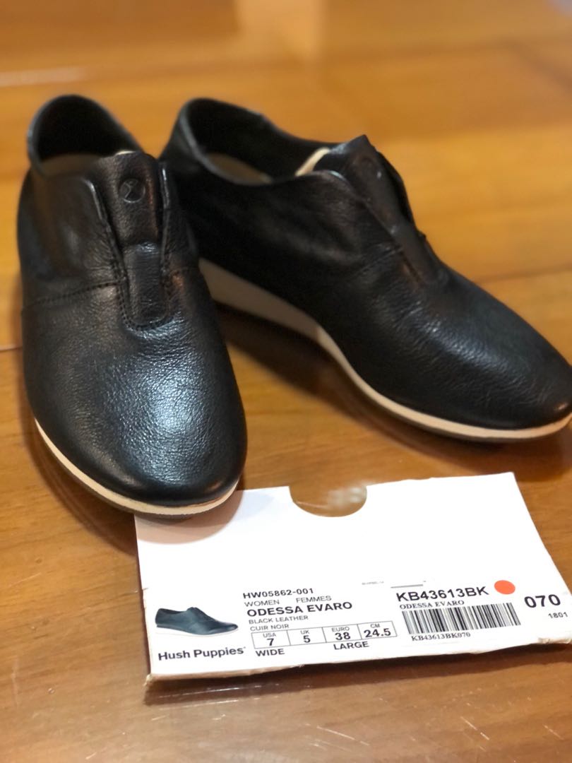 Hush Puppies Ladies Odessa Evaro Black Women s Fashion Footwear