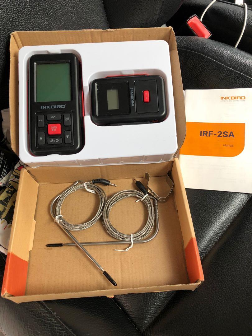 Review of Inkbird Wireless Food Thermometer IRF-2SA 