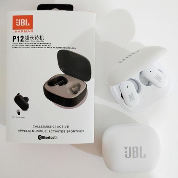 JBL P12 TWS Wireless Earphones Bluetooth V5.0 Earbuds Stereo