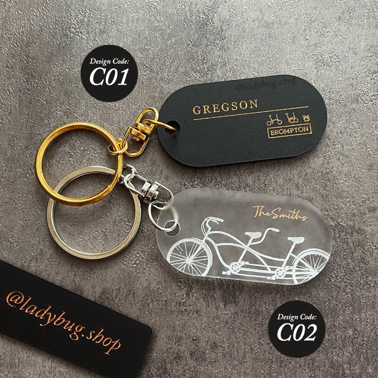 Cycling keychain outlet