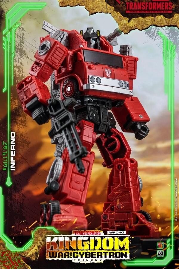 Transformers Kingdom War for Cybertron Inferno Autobot, Hobbies & Toys