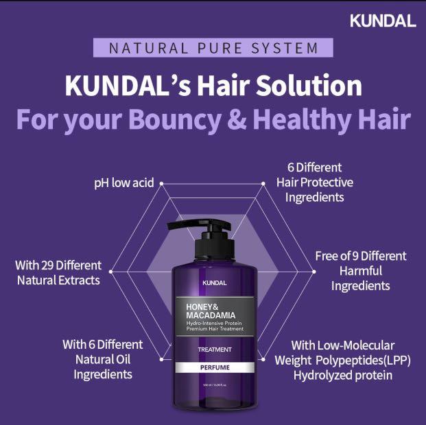 Kundal Conditioner Treatment Protein 500ml Moisture Frizz Tangle