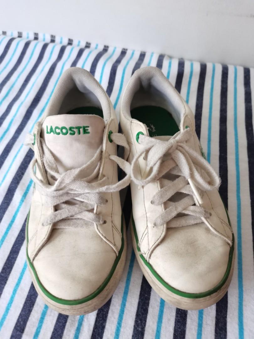 Lacoste shoes for 3-4 yrs old, Fashion, Footwear, Sneakers on Carousell