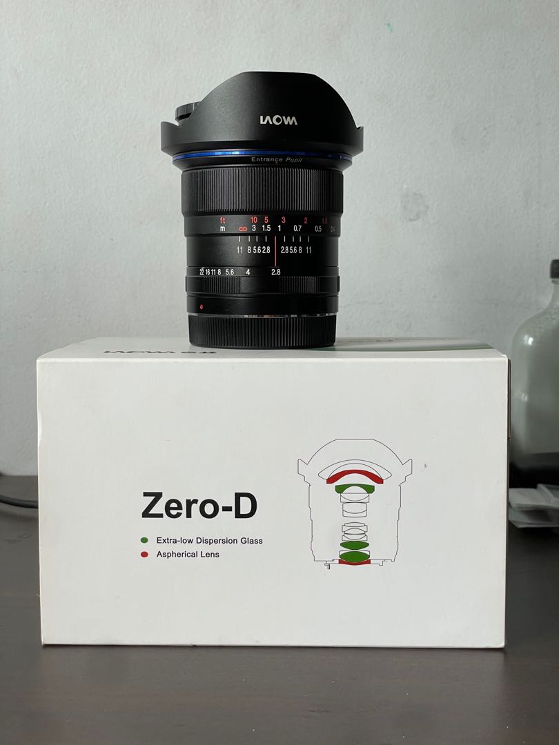 Laowa 12mm Zero Distortion Lens Canon Mount, Photography, Lens & Kits