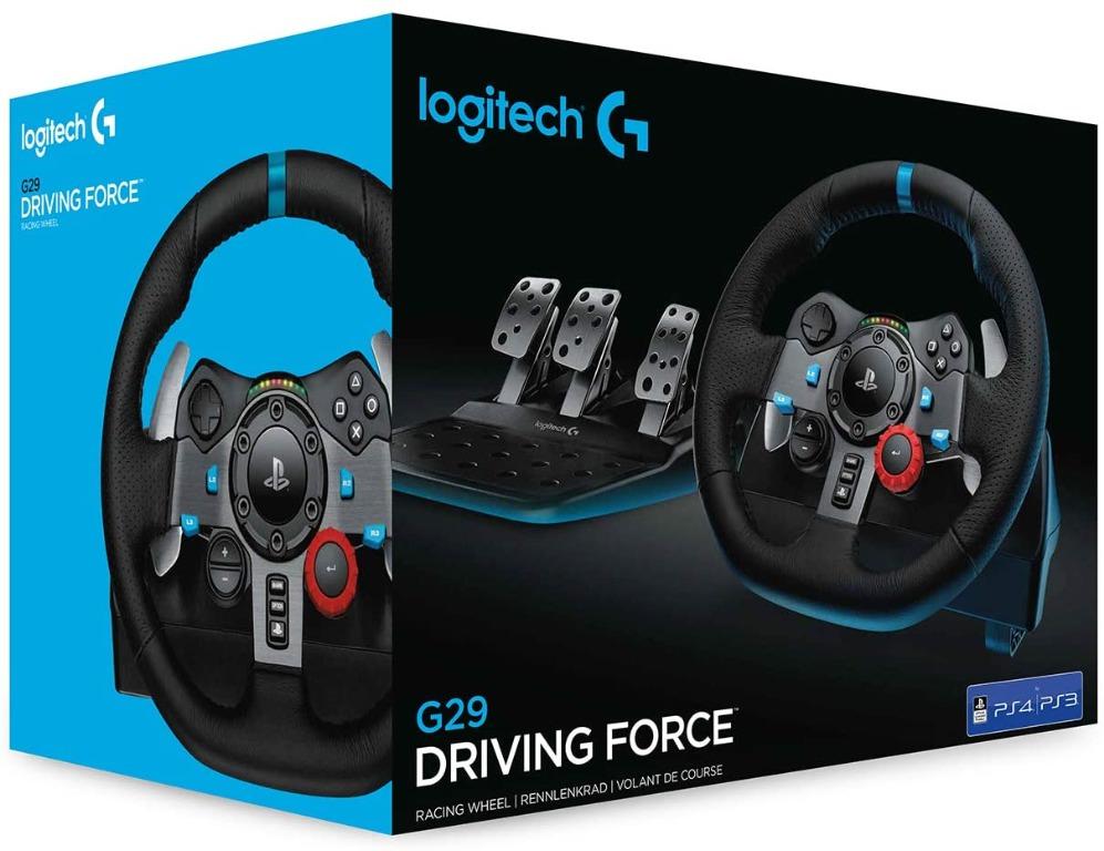 Logitech Volant G923 TRUEFORCE pour PS5 / PS4 / PC