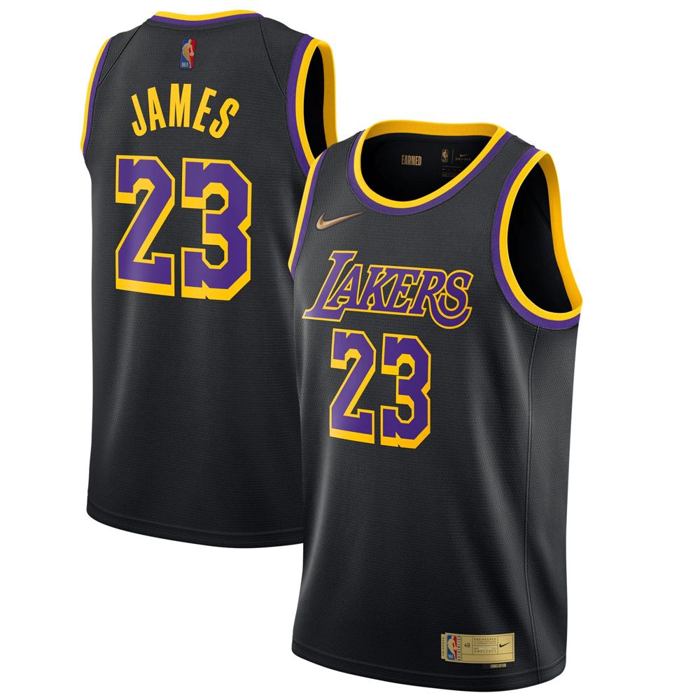 Los Angeles Lakers: LeBron James 2022 Association Jersey - Officially –  Fathead