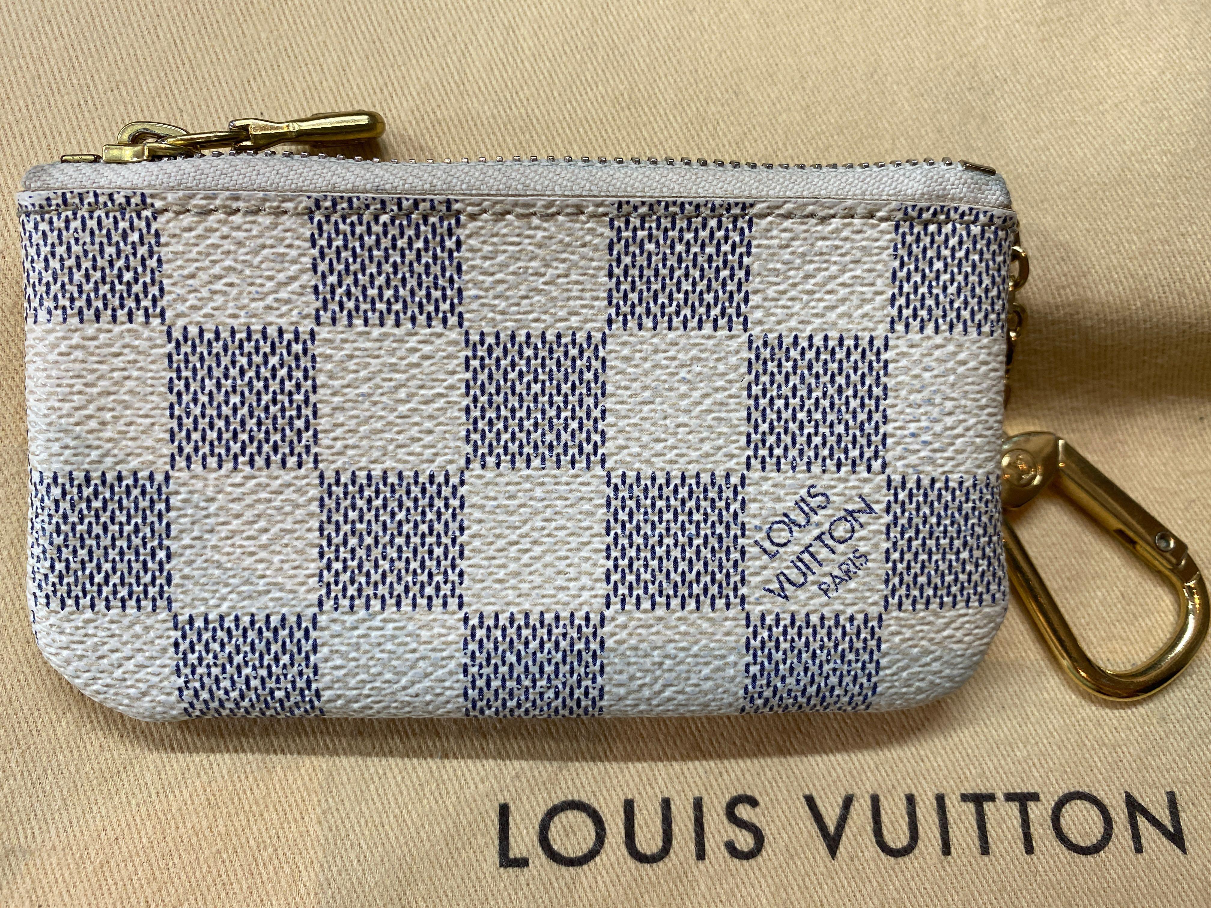 Louis Vuitton Damier Azur Key Pouch w/ Tags