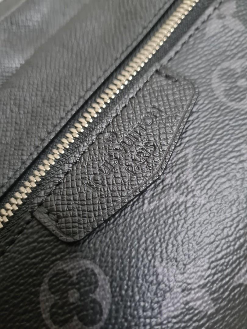 Louis Vuitton Monogram Eclipse Taiga Leather Taigarama Outdoor Sling B –  LuxeDH