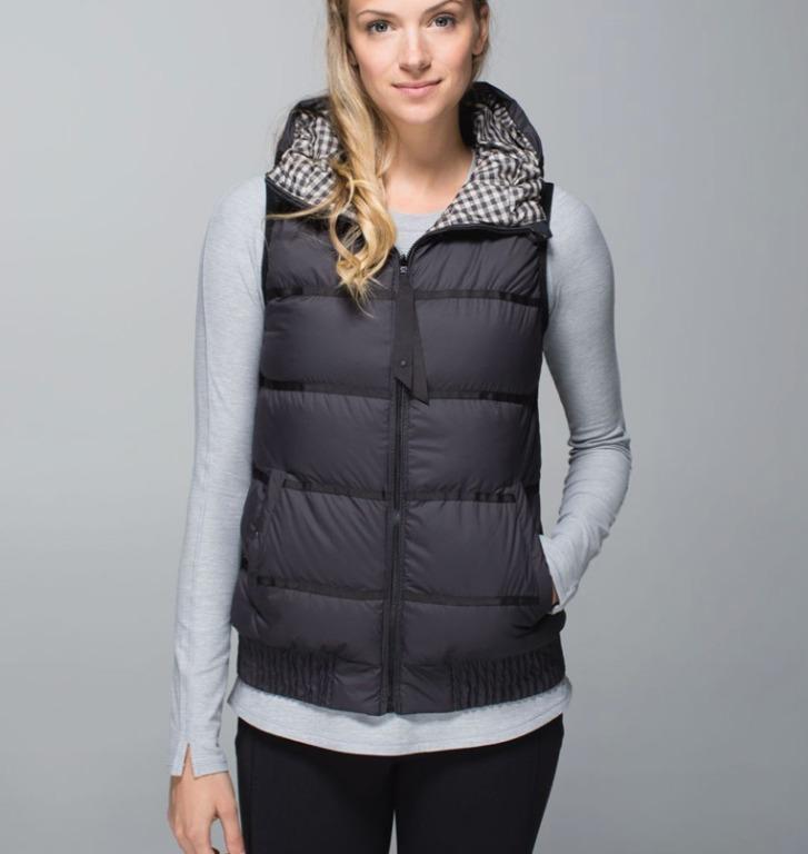 Lululemon reversible down vest hotsell