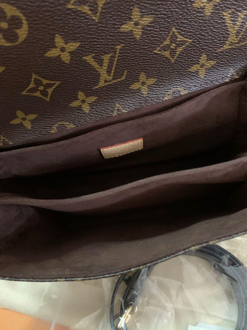 LOUIS VUITTON Shoulder Bag M40780 Pochette Metis MM Monogram canvas Br –